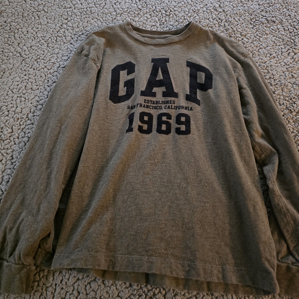 GAP Boys Army Green Shirt